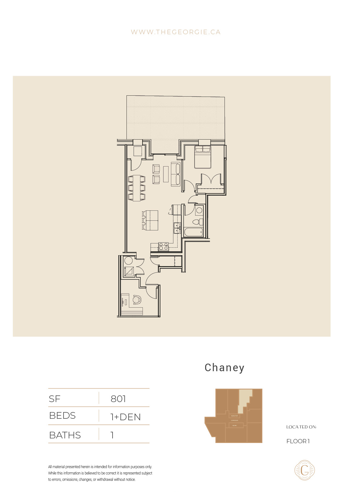 Chaney floor plan