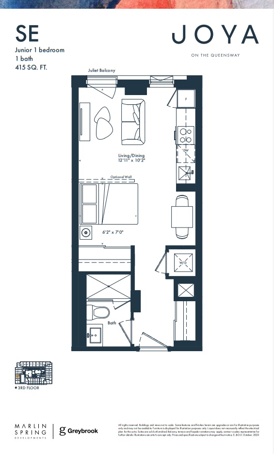 SE floor plan