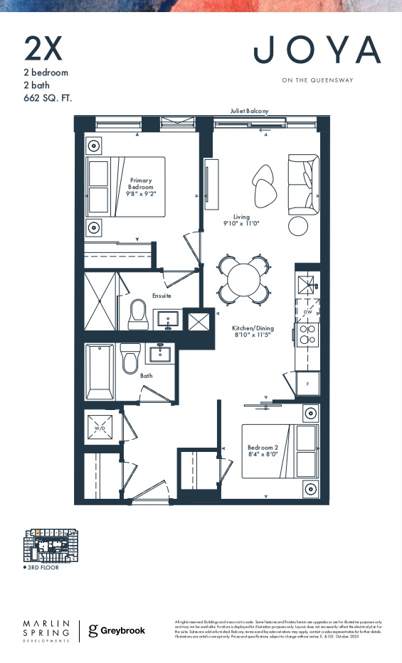 2X floor plan