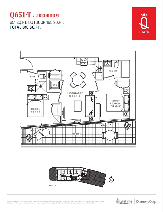 Q651-T floor plan