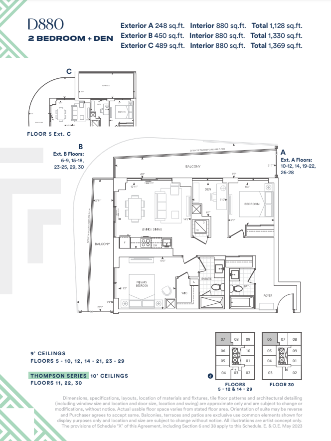 D880 floor plan