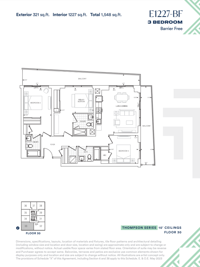 E1227-BF floor plan