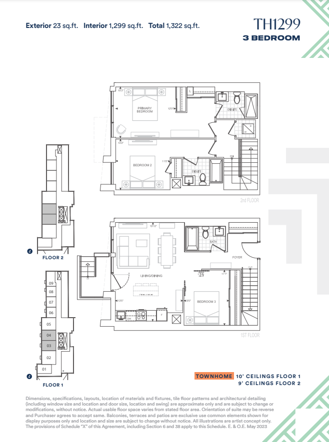 TH1299 floor plan