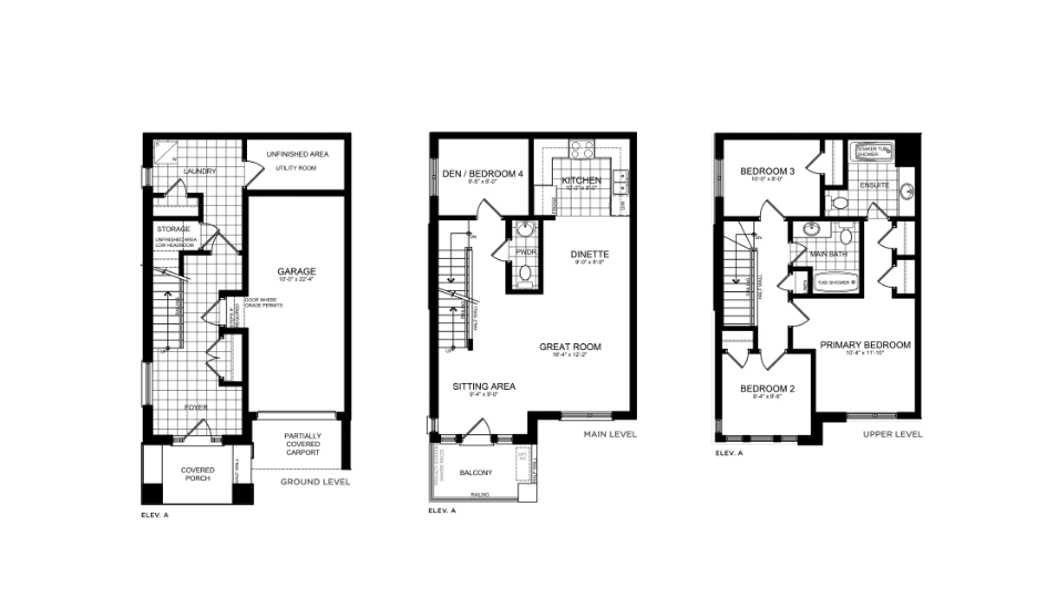 Pinstripe 5 floor plan