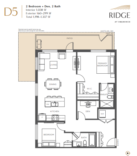 301 floor plan