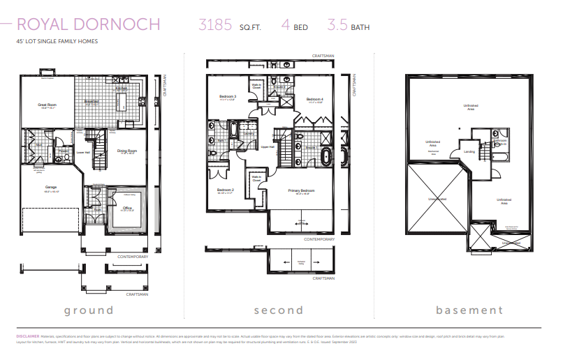 Royal Dornoch floor plan