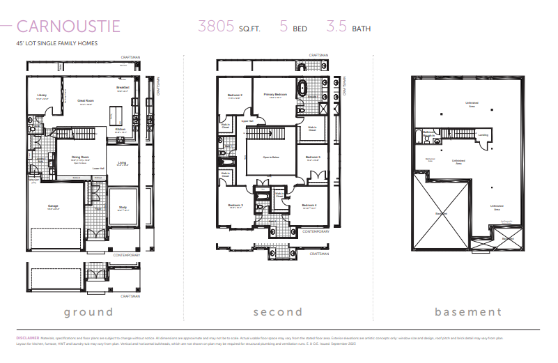 Carnoustie floor plan