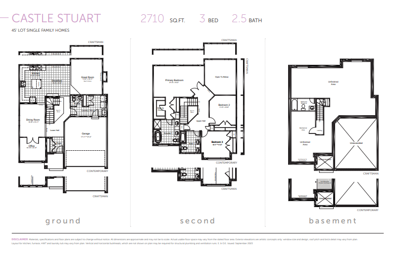 Castle Stuart floor plan
