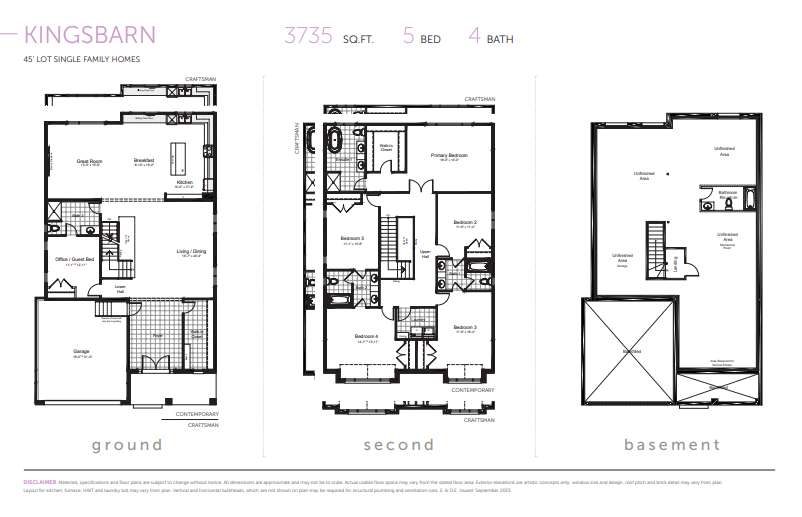 Kingsbarn floor plan