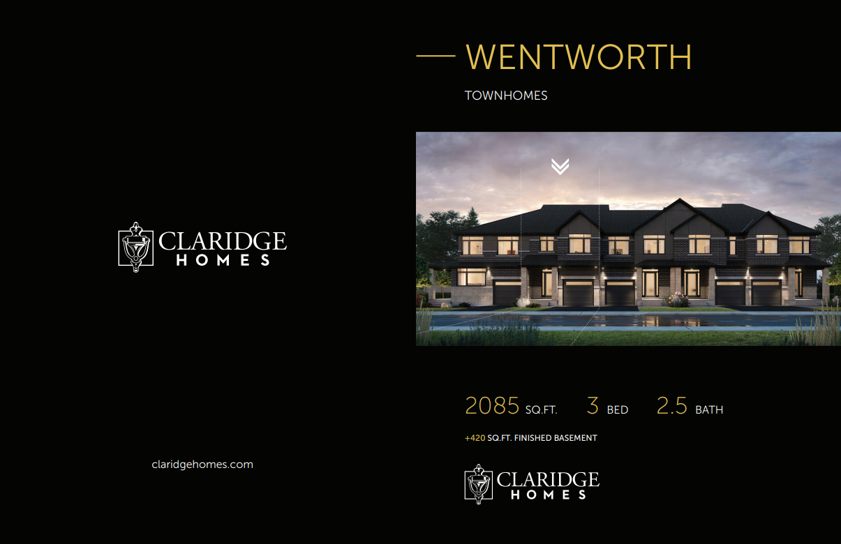 Wentworth 3 Bed floor plan