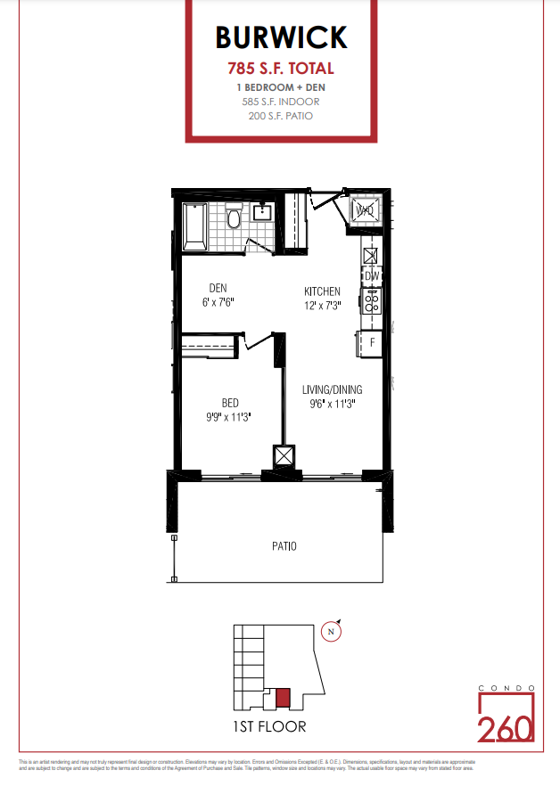 Burwick floor plan