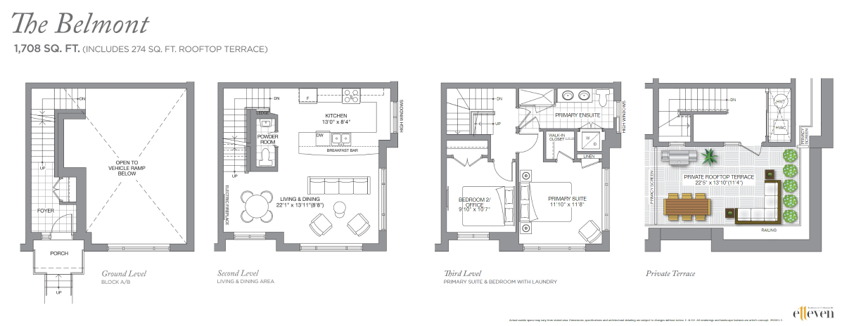 The Belmont floor plan