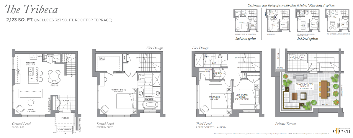The Tribeca floor plan