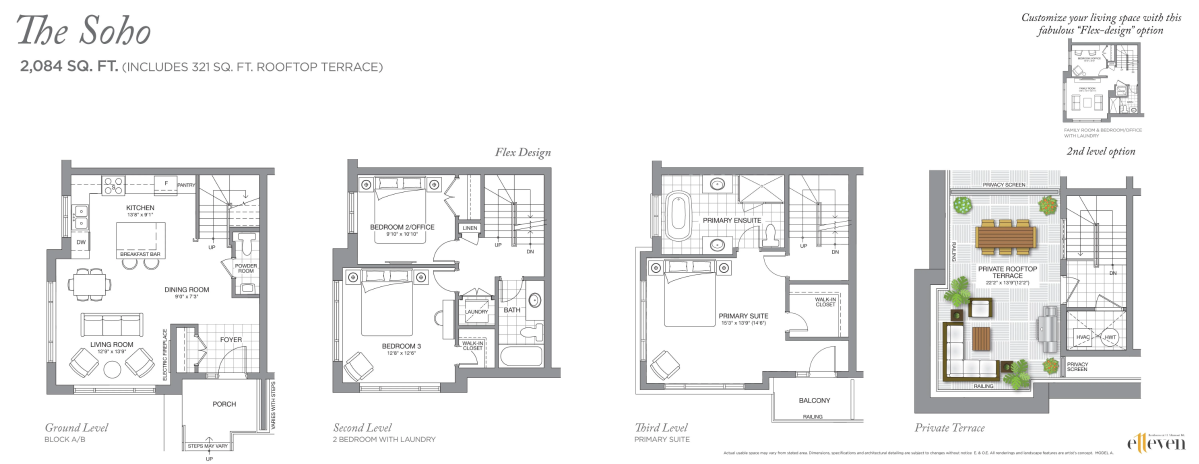 The Soho floor plan
