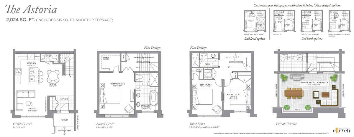 The Astoria floor plan