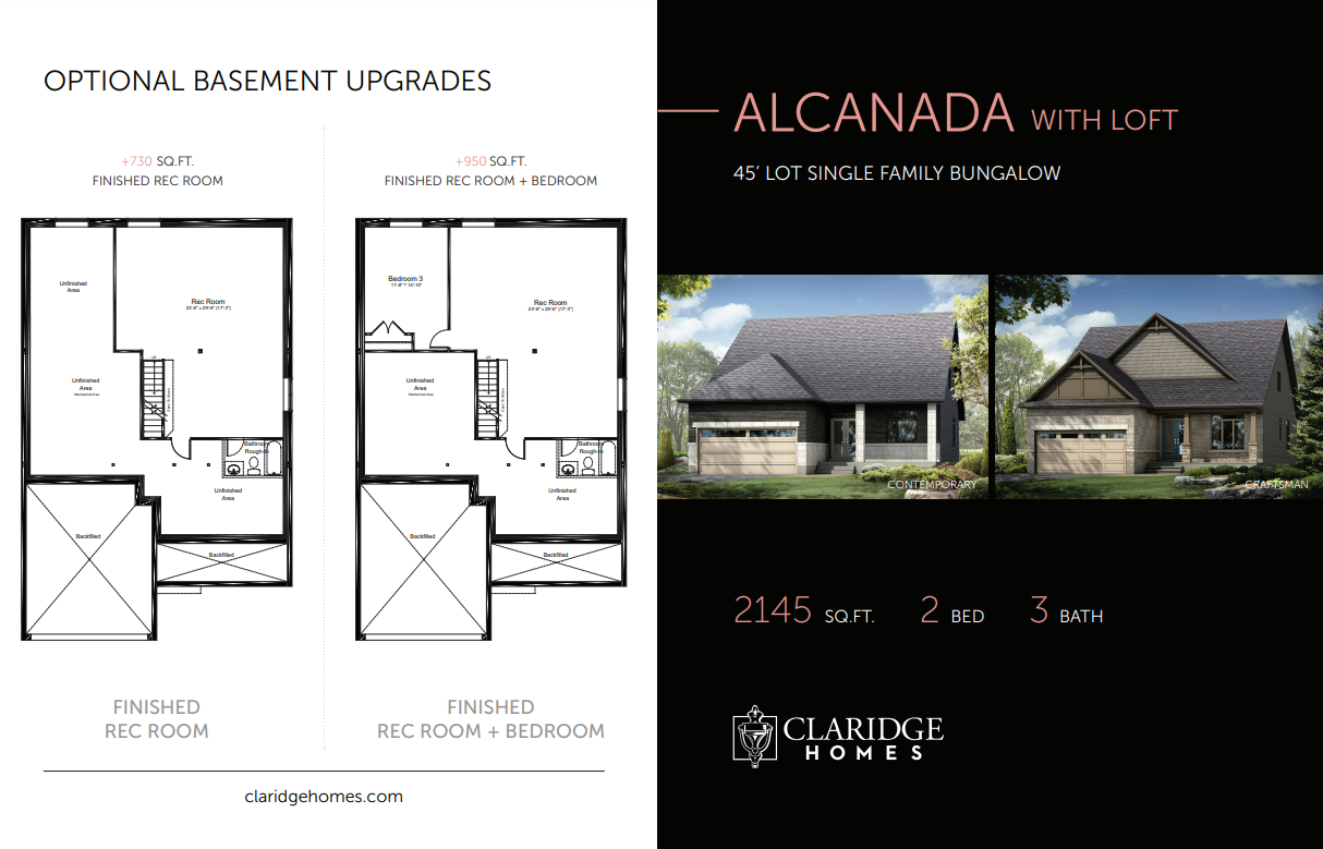 Alcanada with Loft floor plan