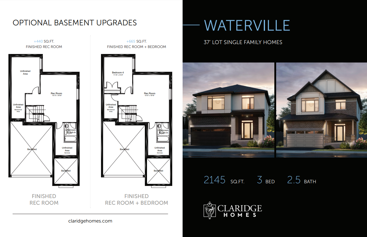 Waterville floor plan