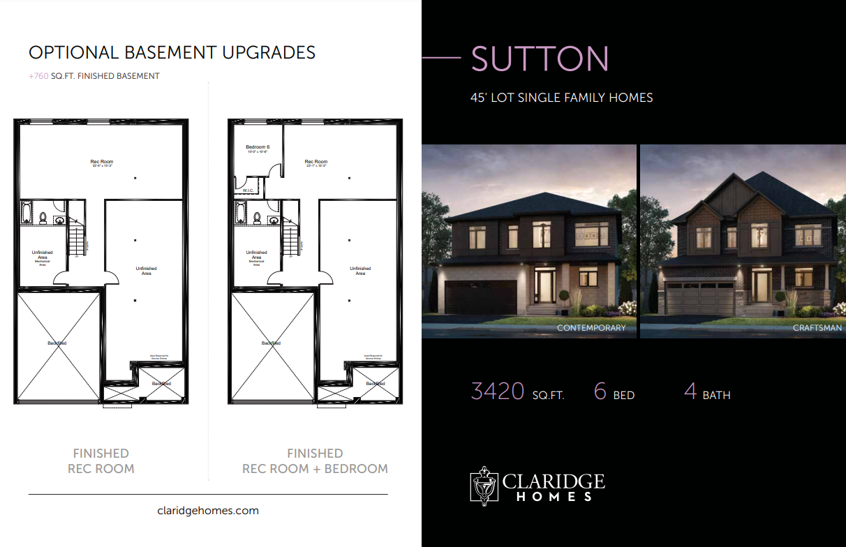 Sutton floor plan