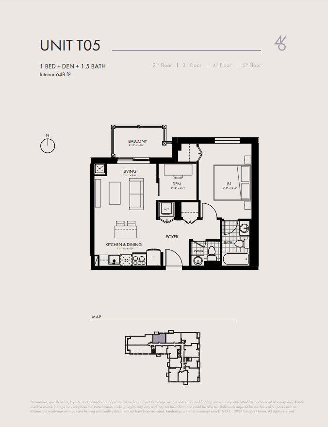 T05 - 5 floor plan