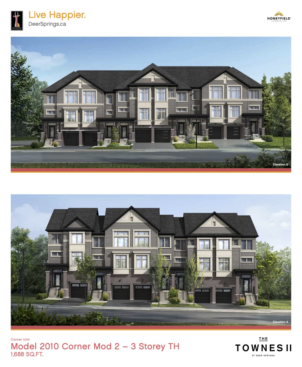 Model 2010 - Corner Mod 2 floor plan