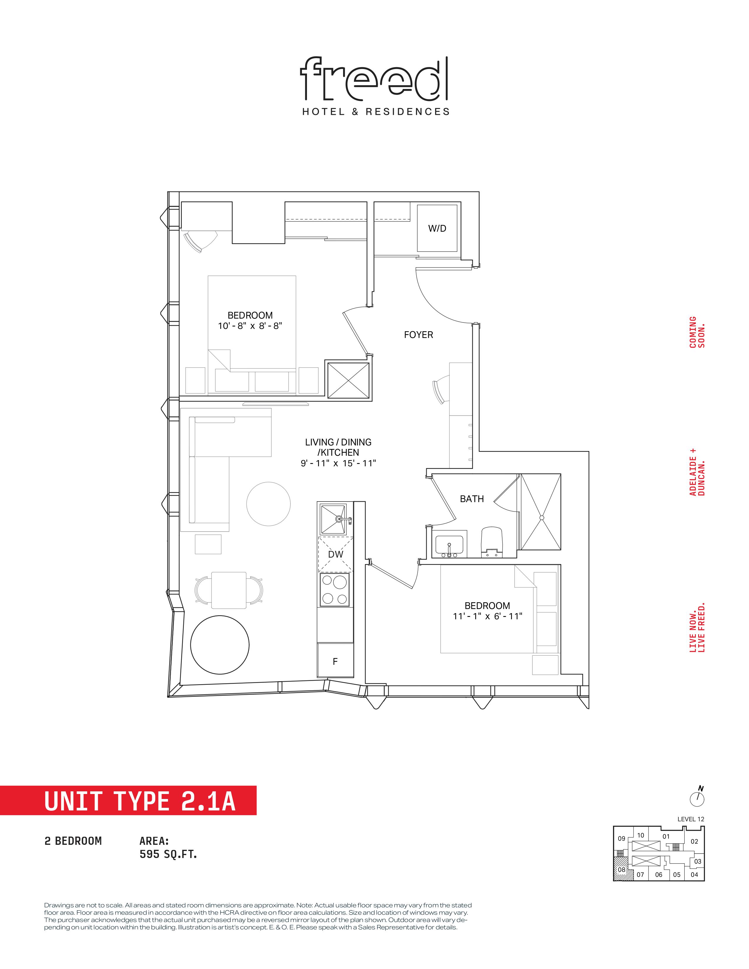 2.1A floor plan