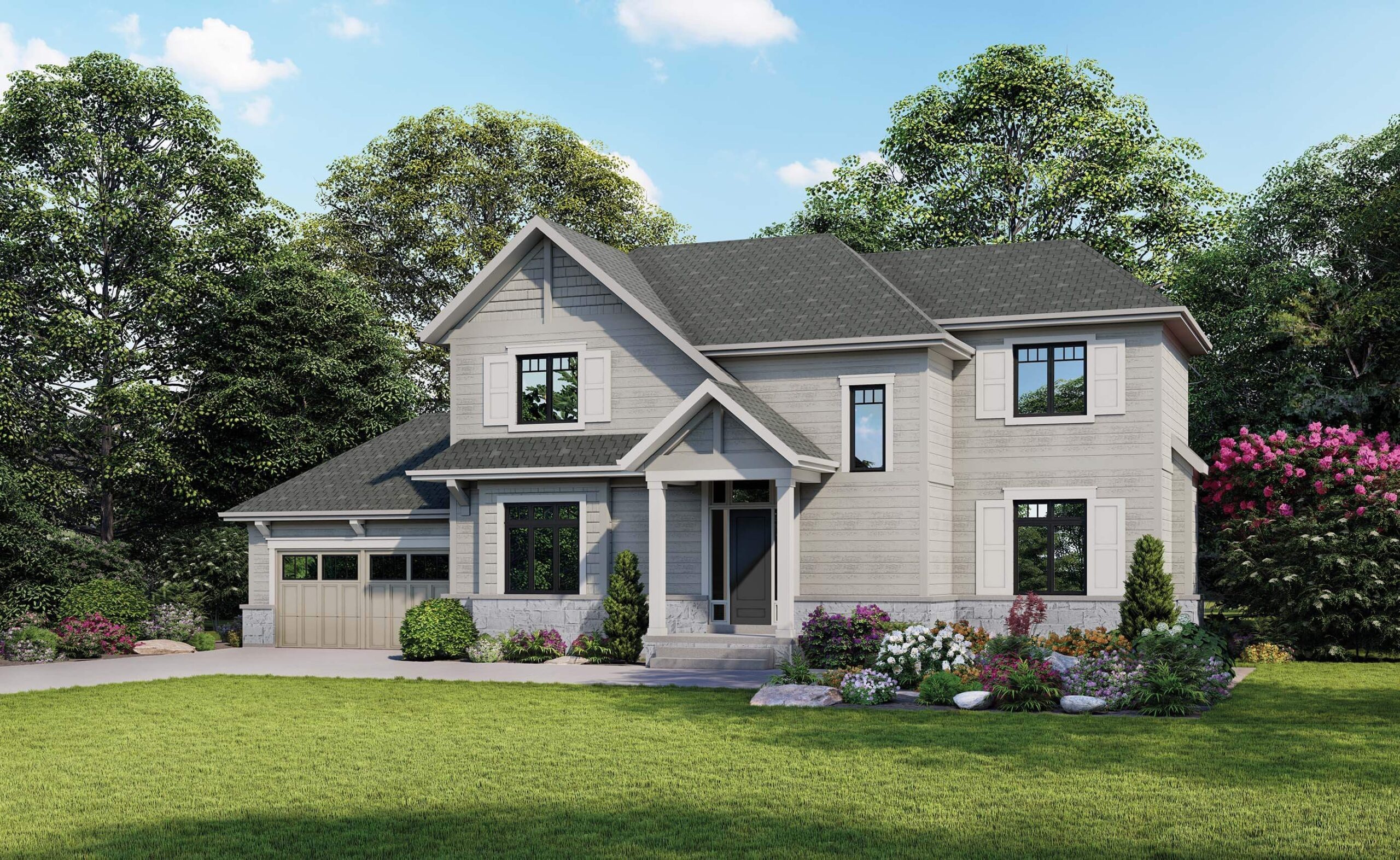 Woodland B floor plan