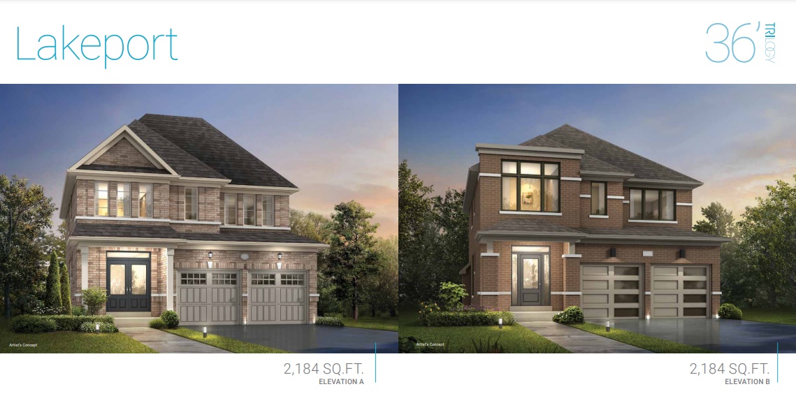 The Lakeport - Elev. B floor plan