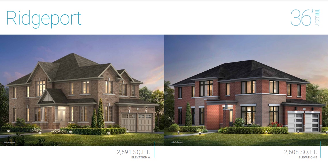 The Ridgeport - Elev. B floor plan