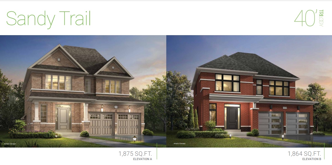 The Sandy Trail - Elev. B floor plan