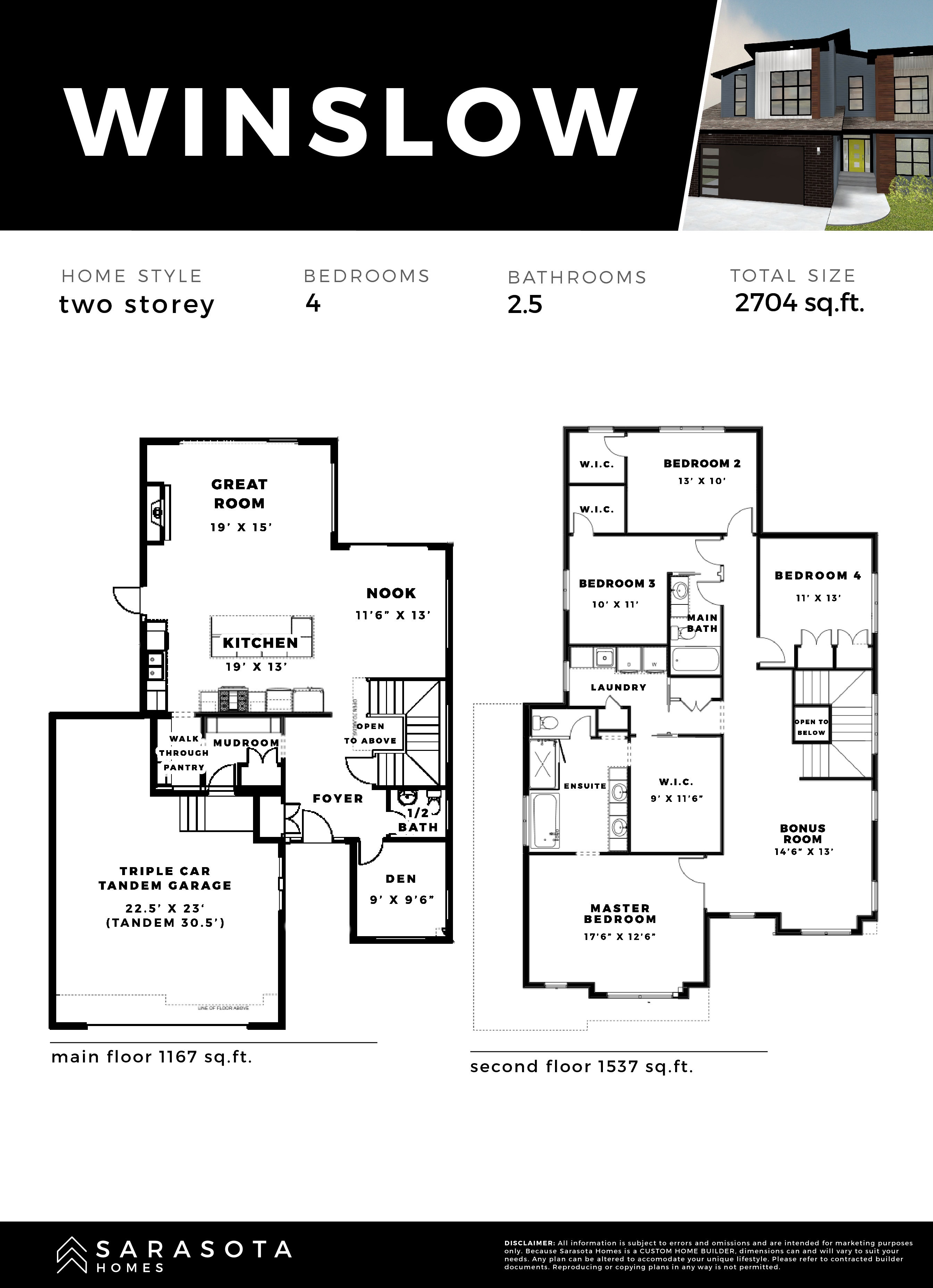 Winslow floor plan