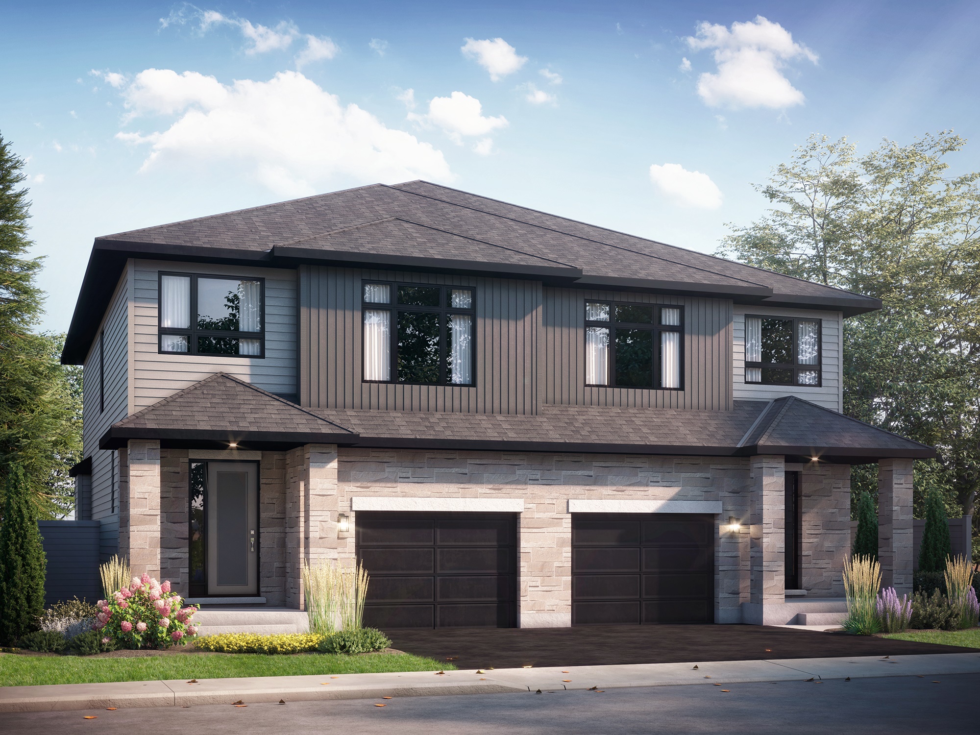 The Braeside floor plan