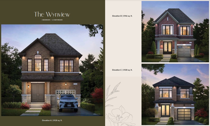 The Wynview - Elev. B floor plan