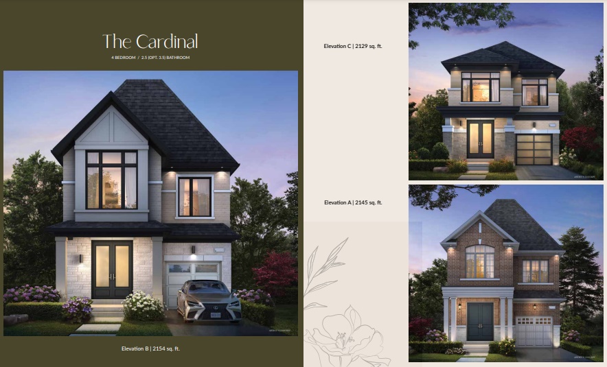 The Cardinal - Elev. B floor plan