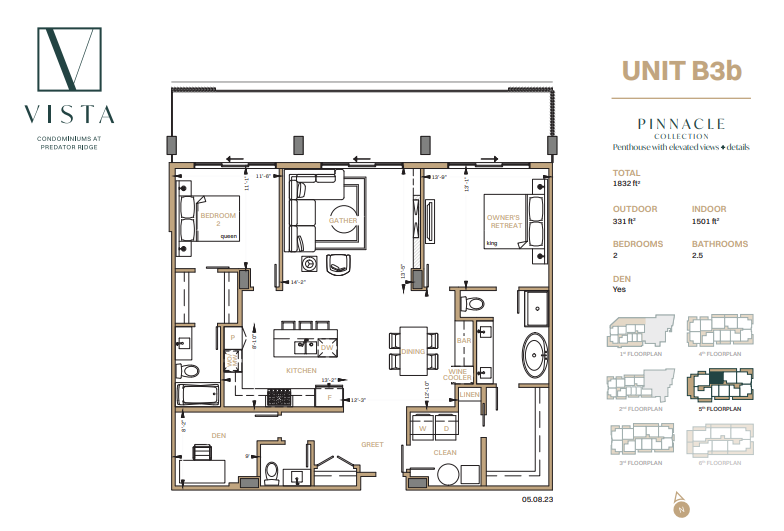 B3b floor plan