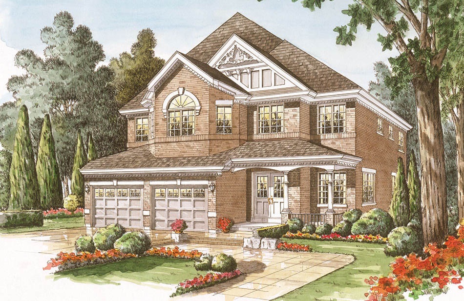 The Parkview Elev. A floor plan