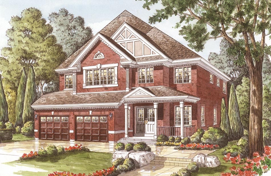 The Parkview Elev. B floor plan