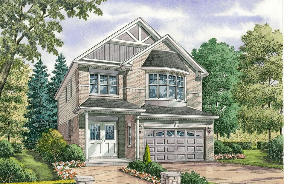 The Birchwood - Elev. A floor plan