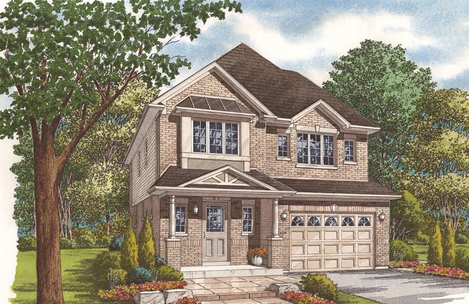 The Camden - Elev. B floor plan