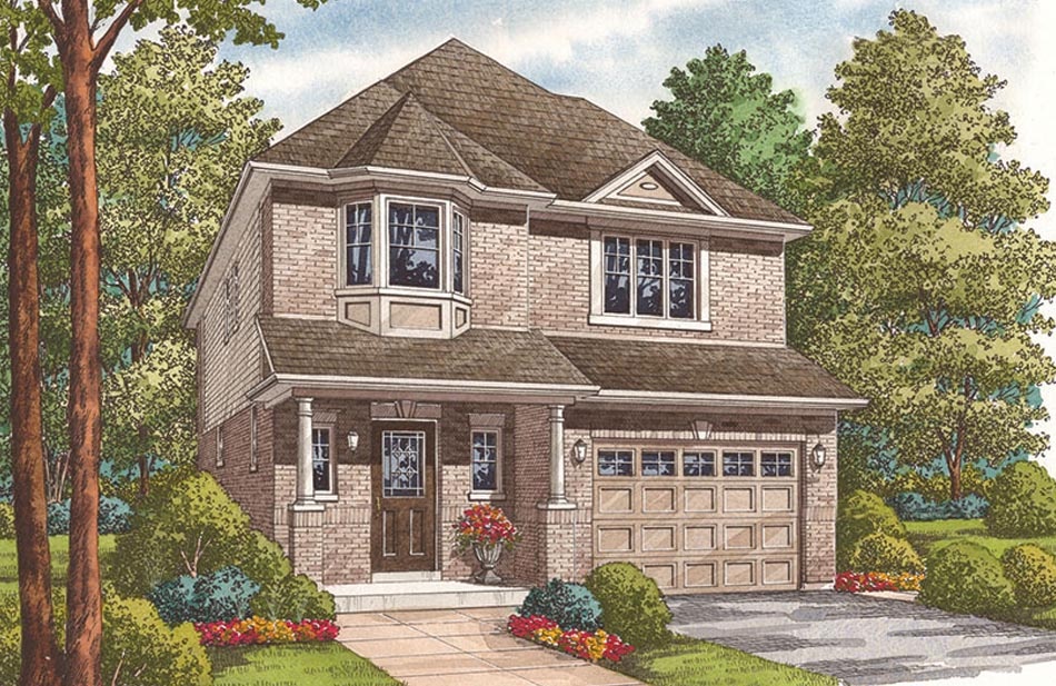 The Summerset - Elev. B floor plan