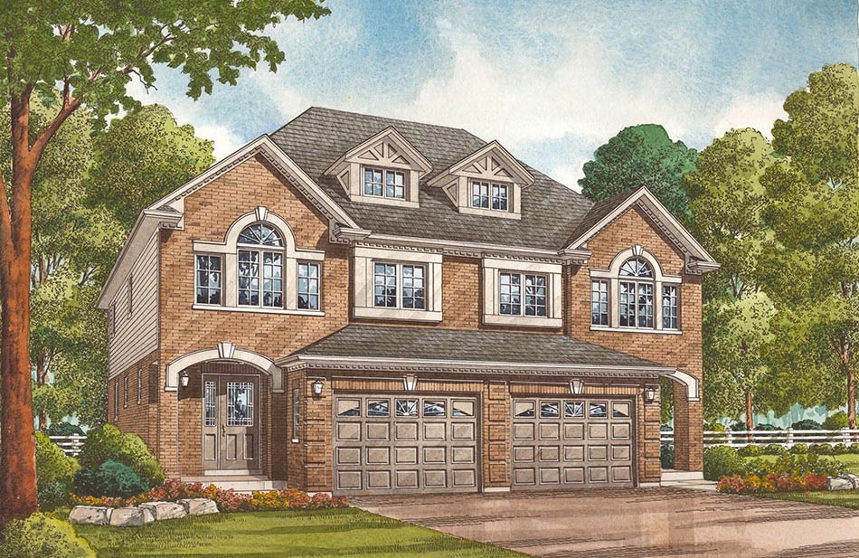 Kingsley - Elev. A floor plan