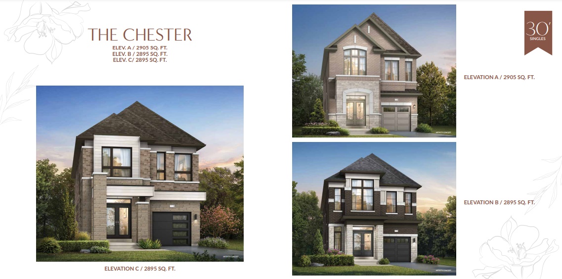 The Chester - Elev. B floor plan