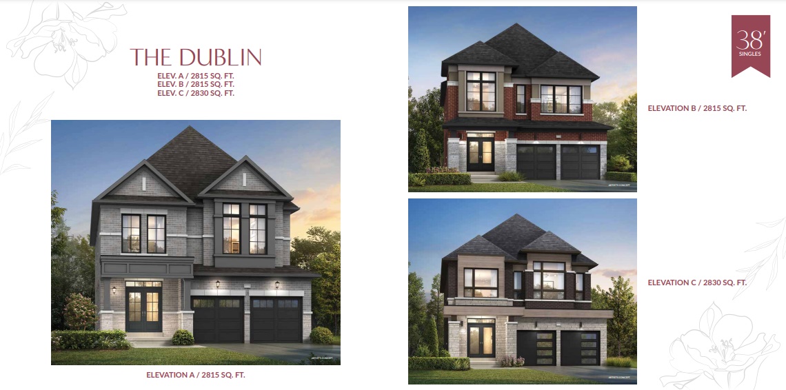 The Dublin - Elev. C floor plan