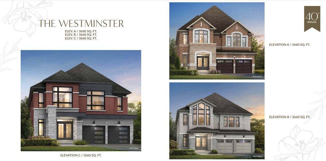 The Westminster - Elev. C floor plan