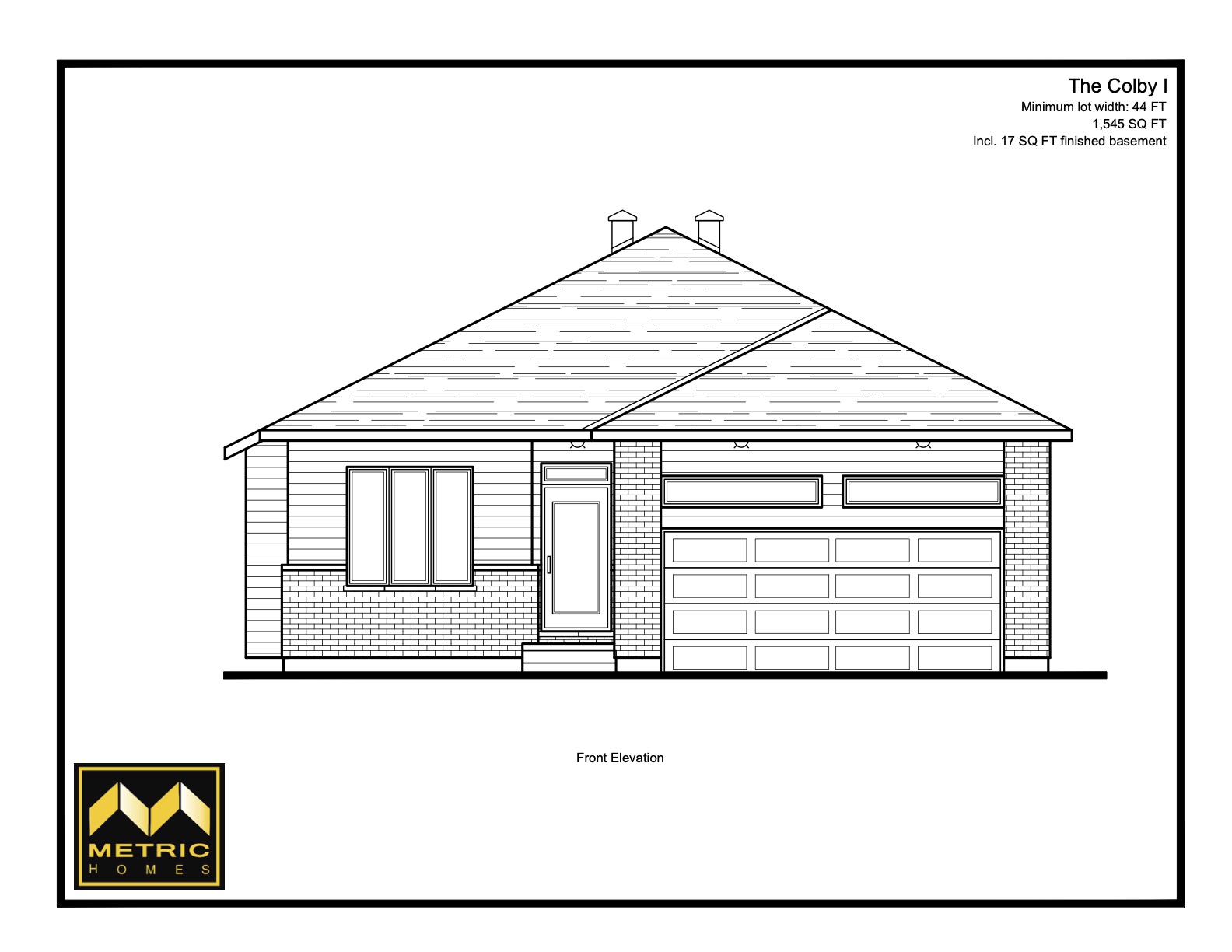The Colby I floor plan