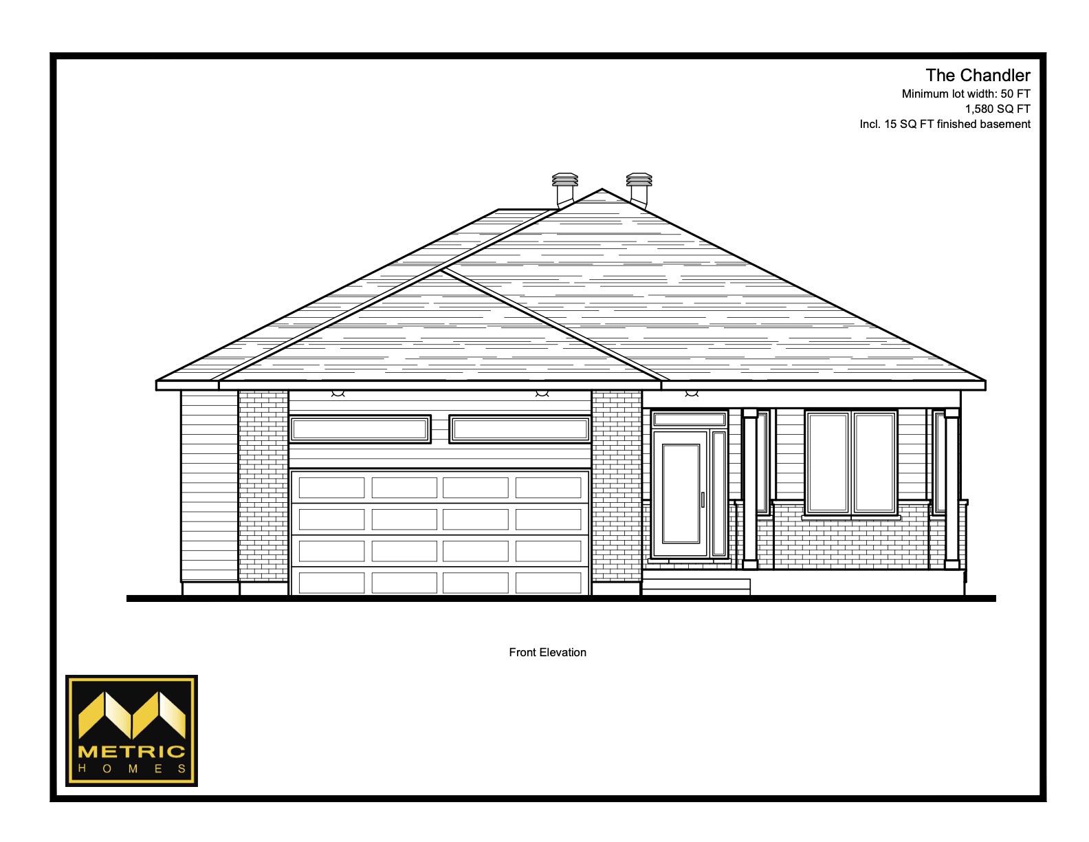 The Chandler floor plan