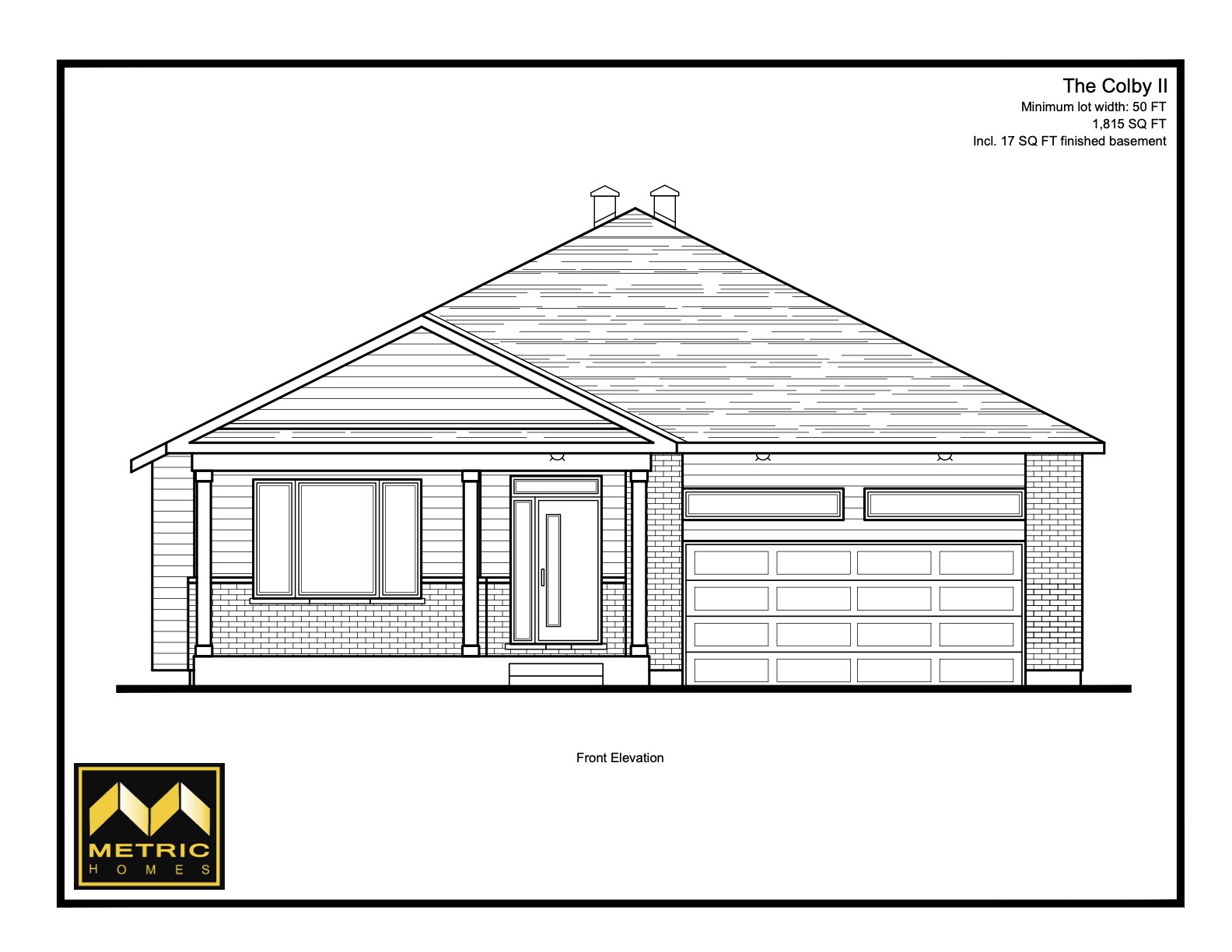 The Colby II floor plan