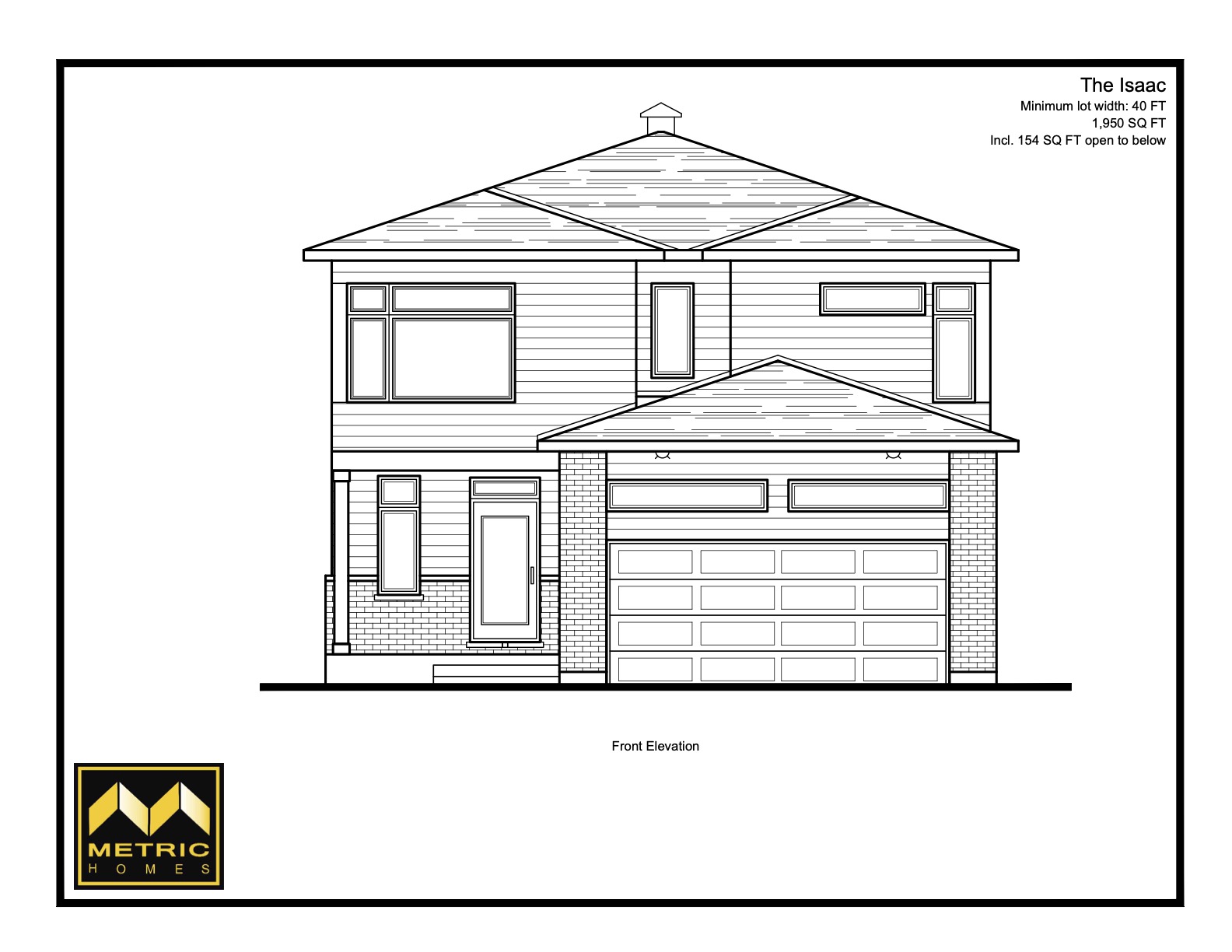 The Isaac floor plan