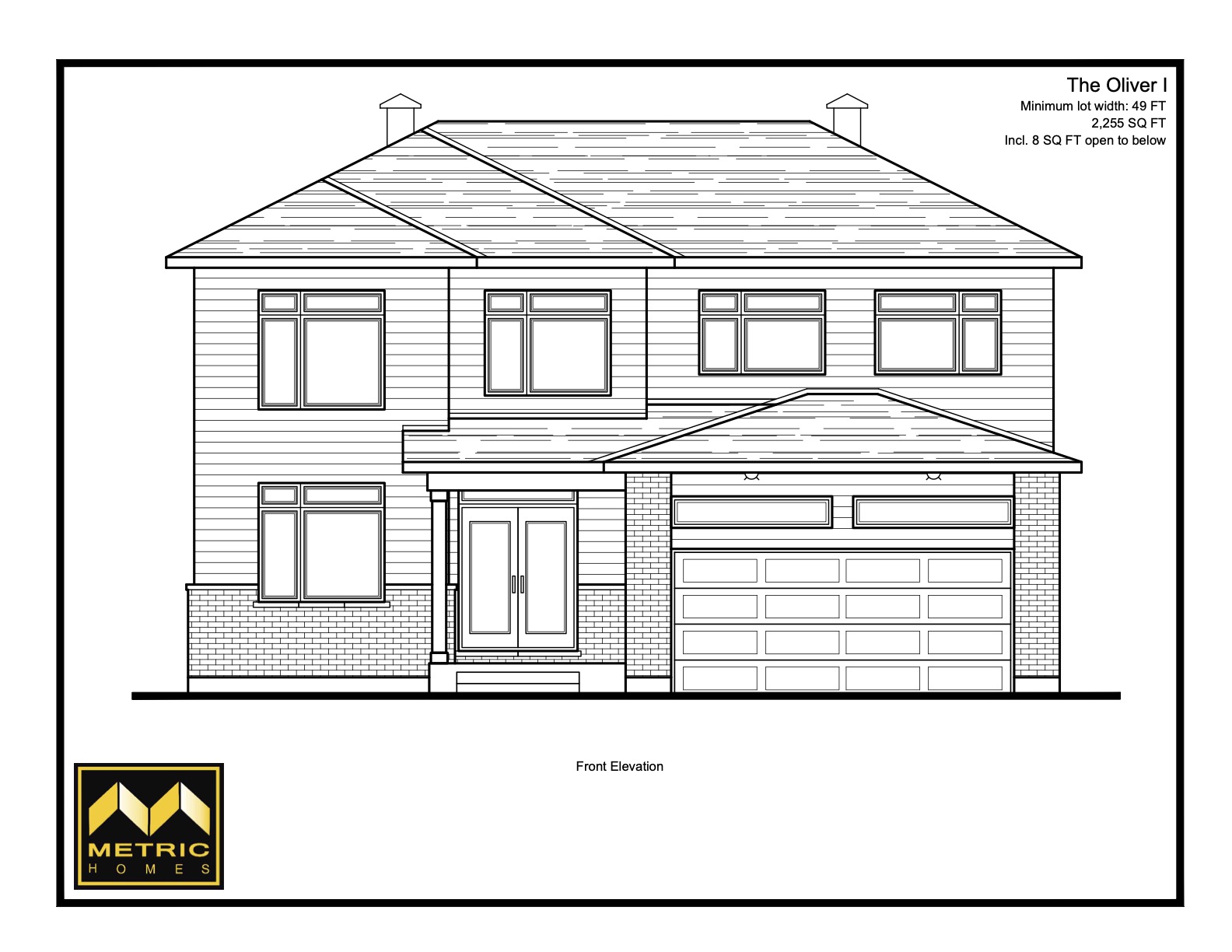The Oliver I floor plan