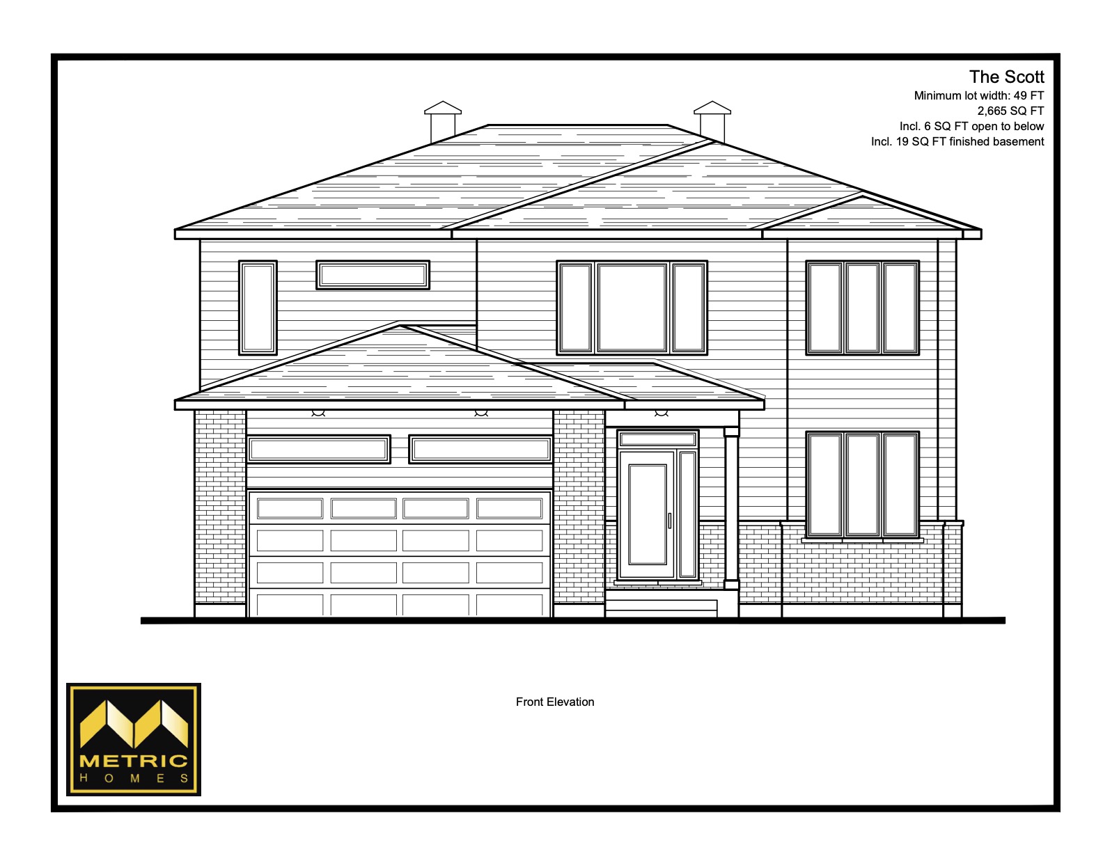 The Scott floor plan