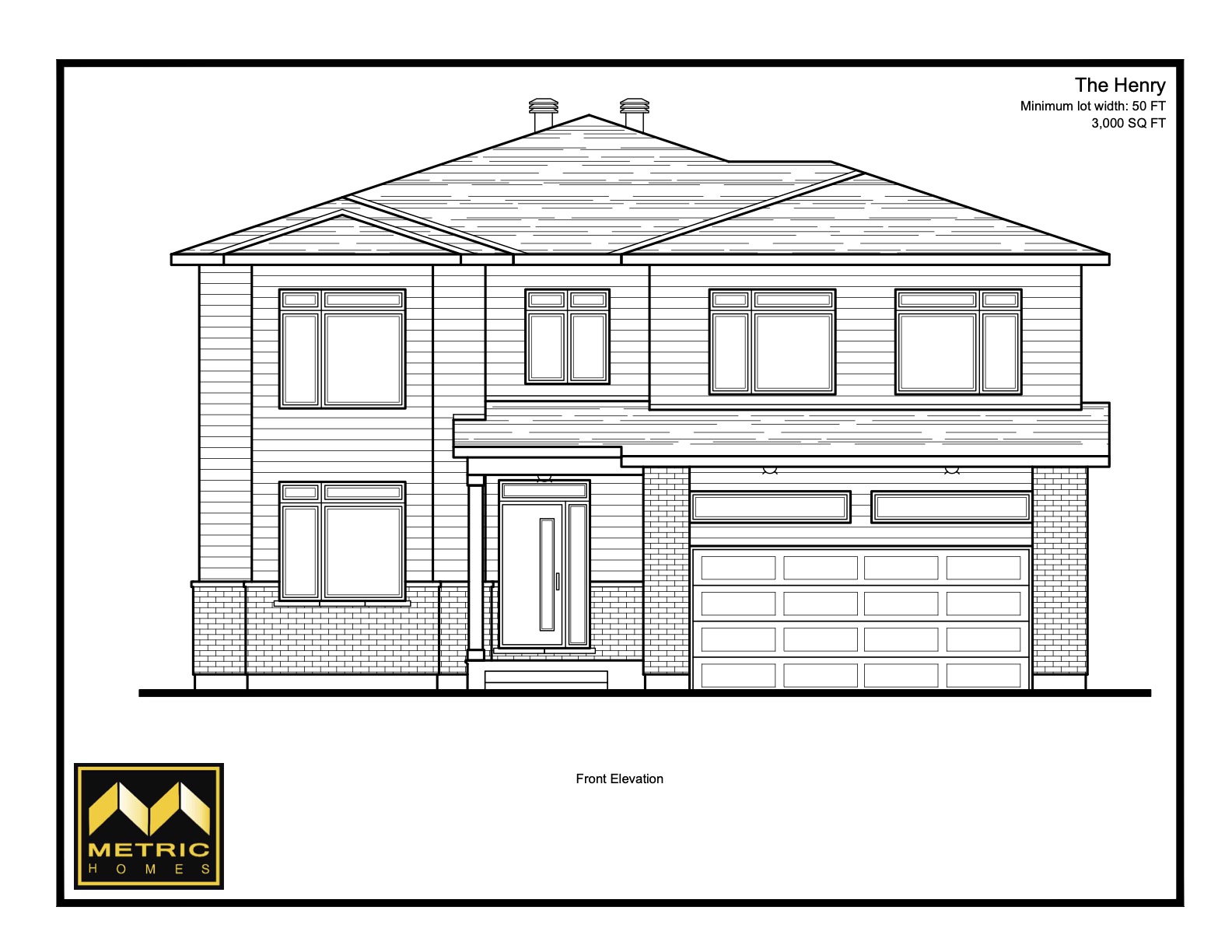 The Henry floor plan